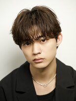 ルーシー 川越(LUCEY)&nbsp;センターパートフェザーパーマシャドウパーマメンズパーマ