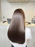 【再来/人気NO.3】カット＋高濃度ケアカラー＋davinesヘアパックスパ（10分）