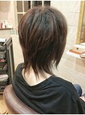 アイロン・ブラシ未使用！ハンドドライのみで完成の大人ショート