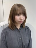 顔周りレイヤー/ダブルカラー/髪質改善/ケアブリーチ万代新潟駅