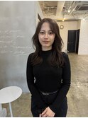 【持永 早紀子】レイヤーカット