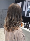 グラデーションカラー/アッシュベージュ30代/40代/50代