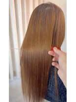 アガペー(Agape)&nbsp;艶のある質感に【髪質改善×地毛風縮毛矯正】
