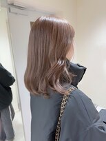 ナビバイケンジ(NaVI by KENJE) 【NaVI/渡辺】ブリーチありミルクティーベージュ