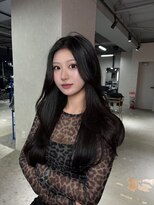 ザシェノンウメダ(THA CHAINON UMEDA) イメチェン/ピンクベージュ/アンブレラカラー/前髪/心斎橋