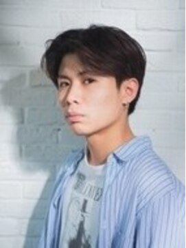 メンズサロン Johnny MEN 下北沢店【ジョニーメン】 men's/メンズ/リバースセンターパート/メンズパーマダウンパーマ