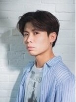 メンズサロン Johnny MEN 下北沢店【ジョニーメン】 men's/メンズ/リバースセンターパート/メンズパーマダウンパーマ