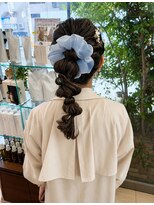 ファーレンピュアスウィート(fahren-pure-suite)&nbsp;party style 編み下ろしポニーテール