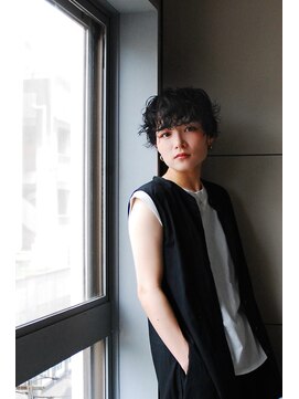 キユ(qiyu) 大人かわいい簡単セットショートパーマ［広島/八丁堀/髪質改善］