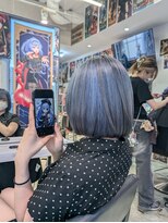 トーキョー オタクヘアー(TOKYO OTAKU HAIR) ぶいすぽ 夜乃くろむ/推しカラー/アイスブルー/アンブレラカラー