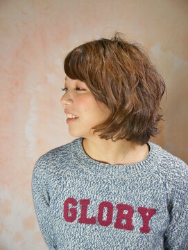 ミンピ(Mimpi) ナチュラルパーマボブ♪