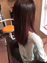 ヘアー メイク オアフ(Hair make OAHU) グラデーションモーヴカラー