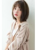 【Un ami】 松井幸裕　小顔ラフボブ