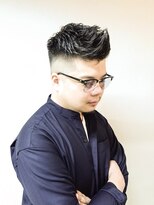 ワンワンオー バーバーショップ 博多店(@110 BARBER SHOP) フェードアップバング