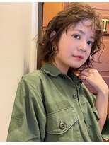 エルジン ヘアドレッサー ショップ(ELGIN HAIR DRESSER SHOP)&nbsp;【saya】ウェービーミディアム