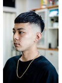 スキンフェード／クロップスタイル