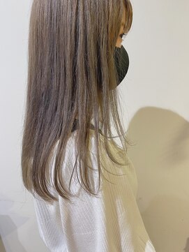 ディッセンバー 神宮前(December) 【laundry】透けるベージュカラー