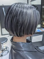 ジエクト 本店(The Ect)&nbsp;韓国マッシュボブ×シルバーカラー×ミニボブ