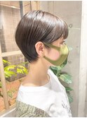 【HOSSY】マッシュショート☆耳かけショート_ショートボブ