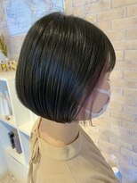 ブレス ヘアー clara店(Bless HAIR) 20代.30代.40代/インナーカラー/ミニボブ/ショートボブ