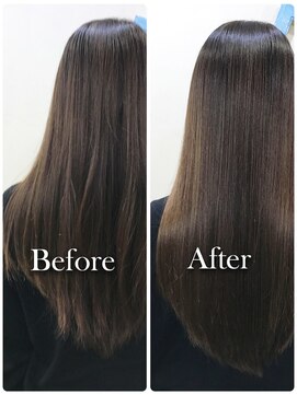 ヴァンクラウドコウベ(VENT CLOUD KOBE) 20代30代40代美髪ストレートアッシュベージュ髪質改善