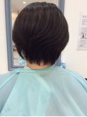 小顔カット30代40代にも人気☆トップふんわりショート