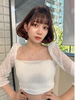 リリー(Lilley)&nbsp;【lilley 稲永麻衣】韓国ボブ+ラベンダーピンク 天神/今泉