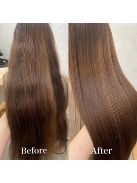 エクラートリアーラ 藤沢店(ECLART Reala) 縮毛矯正ビフォーアフター