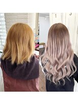 クラン ヘアーアンドスタジオ(CLAN hair & studio)&nbsp;#沖縄美容室#沖縄ハイトーン#沖縄エクステ#プルエクステ