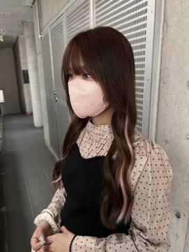 ガルボヘアー 名古屋栄店(garbo hair) #プルエクステ#インナカラー#ピンク#10代#20代#名古屋