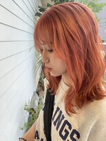 ファンビリ(Fambilly) scarlet orange color