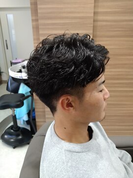 アヤ美容室 メンズパーマ