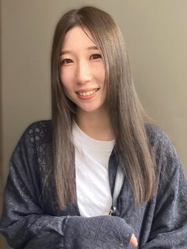 シーン(SCENE) 抜け感 ミルクティーベージュ 透明感カラー【天神/今泉】