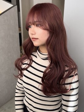 アース コアフュールボーテ 東松山店(EARTH coiffure beaute) チェリーレッド_アドミオ_レッドブラウン