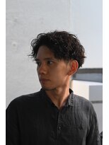 スレイ 西宮(SLAY)&nbsp;波巻きハイライトアップバングツーブロックマッシュ