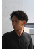 波巻きハイライトアップバングツーブロックマッシュ