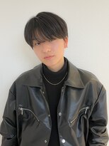 ニューヨークニューヨーク 阪急高槻店(NYNY)&nbsp;メンズマッシュニュアンスパーマ毛流れモテる夏黒髪スーツ短髪