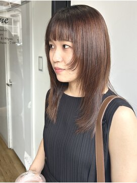 ディレクト(Direct) 《Direct》顔まわりカット×ストレート