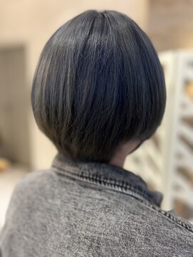 エムテコ(M.techo) ブリーチあり◎アッシュブルー