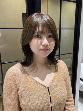 くびれミディアム/名古屋/髪質改善/レイヤーカット