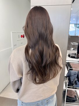 ローレンアオ(LOREN AO) 黒髪/ボブルフ/ネビージュ/小顔/ワンレン/矢場町/髪質改善/前髪