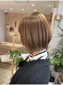 【 YUCCA 】大人可愛い20代30代40代 ボブ/切りっぱなし