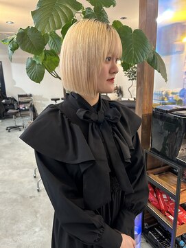 ウィム(wim) blonde bob