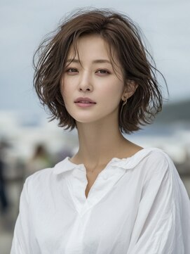 アルトリスト(Altruist Aging×HAIR&SPA) ★ダークアッシュ大人ガーリーボブ着物似合わせカット/髪質改善