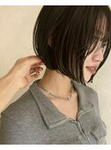 【paaqイズミ】ボブ/ボブカット/切りっぱなしボブ/