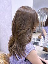 ティエラ 原宿 表参道(Tierra)&nbsp;【Tierra美侑】イルミナカラーで柔らかくアッシュブラウンカラー