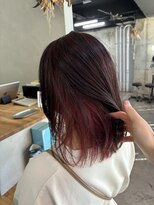 モノ(mono)&nbsp;お顔周りレイヤー+インナーカラー