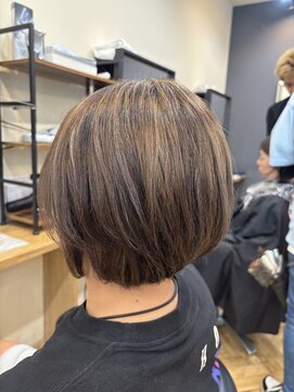 アルター(aL ter) 【ハイライト×ショートスタイル】くびれヘア/鎌取/中島