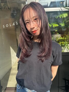 ソラス(SOLAS) ロングレイヤー×レッドブラウン