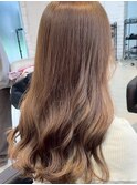 ブリーチなしダブルカラー/ミルクティーベージュ